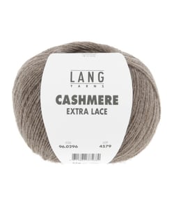 Pelote CASHMERE EXTRA LACE exceptionnelle à tricoter - 25gr- Lang Yarns : Une laine d’exception, douce et luxueuse 0296 Marron