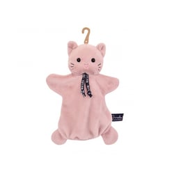 Marionette Chat Dorlotin – Rose - Maïlou Tradition - Beige