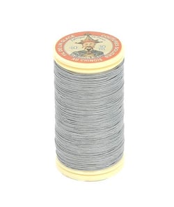 Fil lin glacé 30 m – Fil au Chinois – N° 40 – Fil de lin retors, lisse, résistant 115 Gris Clair