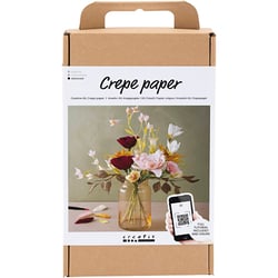 Kit Créatif Papier Crépon - Bouquet