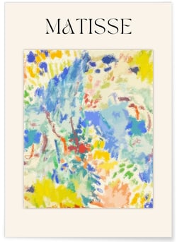 Affiche Matisse - Composition Abstraite | A3 : 29,7x42cm