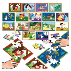 Puzzle Battle Junior Contes – Collection de Puzzles Éducatifs pour Enfants - Educa Borras