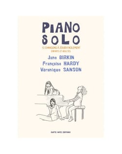 Partition musicale Capte note - Piano Solo Birkin Hardy Sanson