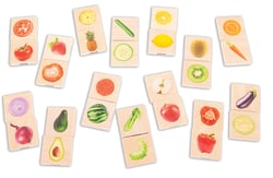 Mémo Fruits et Légumes Mix & Match - TickiT