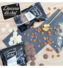 Chunks de chocolat blanc 200g