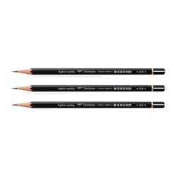 Lot 3 Crayons graphite TOMBOW MONO 100 - HB
