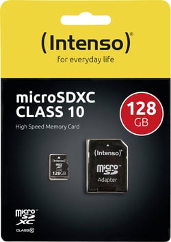 Micro Sdhc 128 Gb Class 10 Intenso