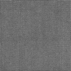 Tissu Filet Coton Nexel sur fond Noir - Au mètre