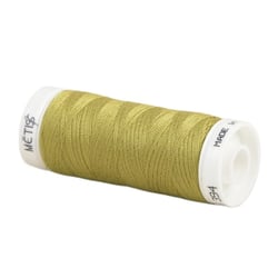 Bobine fil polyester 200m Oeko Tex fabriqué en Europe vert reptile