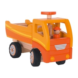 Camion chantier – bois orange - Goki