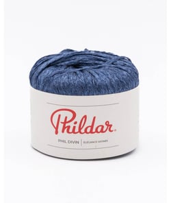 Fil à tricoter Phil Divin - Phildar Marine Bleu