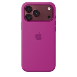 Coque en silicone MagSafe pour iPhone 18 Pro Max - Magenta avec support Camera Control