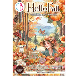 Junk journal pour créations scrapbooking Ciao Bella HELLO FALL
