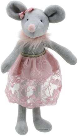 Danseurs - Souris en jupe - Wilberry - Peluche - 39 x 16 x 11 cm
