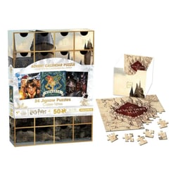 Harry Potter - Calendrier de l'avent et puzzles Harry Potter (1000 pièces)