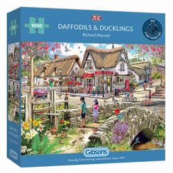 Puzzle 1000 pièces - Daffodils & Ducklings