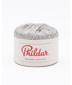 Fil à tricoter Phil Divin - Phildar Argent