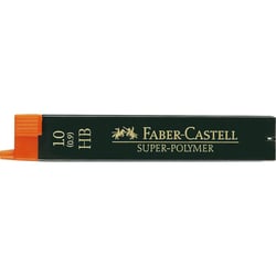 Mine graphite - Porte-mine - 1mm - HB - Gris - Etui de 6 mines - Faber-Castell