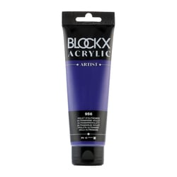 Peinture acrylique - Violet outremer - 956 - BLOCKX Artist - Qualité beaux-arts - Tube 120ml