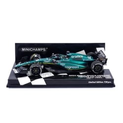 Voiture miniature - MINICHAMPS - ASTON MARTIN AMR23 - Échelle 1/43 - Vert/Noir - Collection