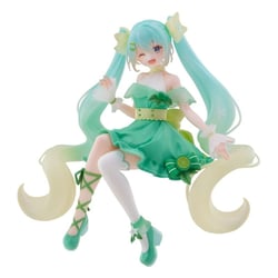 Hatsune Miku - Statuette Noodle Stopper  Lime Ver. 14 cm - Furyu