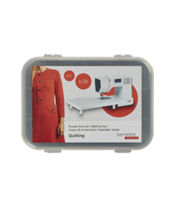 Kit de Pieds pour Quilt b37 / b38 de Bernette - Accessoire Indispensable pour Quilting et Couture Rouge