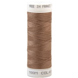 Fil à coudre polyester 100m made in France - caramel 410