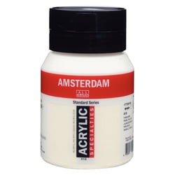 Peinture Acrylique - Jaune de perle - 818 - Amsterdam - Pot de 500ml