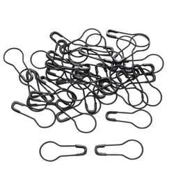 Boîte de 80 épingles 22mm noir