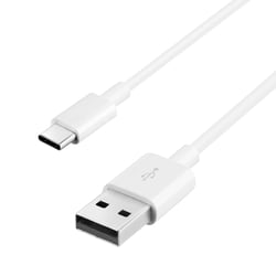 Avizar Câble USB vers USB type-C 2m Charge & Synchro Blanc