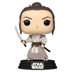 Star Wars - Figurine POP! Bobble Head Rey Skywalker Impressions Exclusive 9 cm - Funko