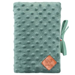 Protège carnet de santé en Minky