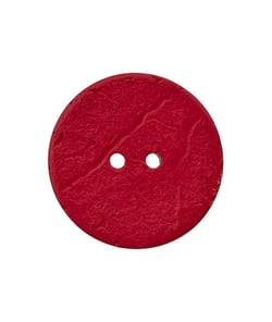 Carte de 1 bouton Coco 30mm - Union Knopf Rouge Bordeaux