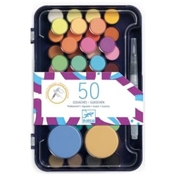 Palette d'artiste 50 gouaches - Djeco