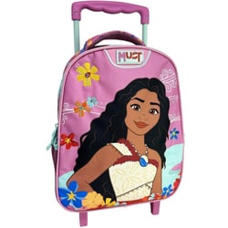 Sac à dos à roulettes Vaiana Rose Must 31 CM Trolley - Maternelle