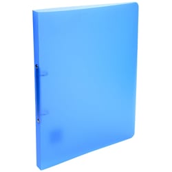 Classeur 2 anneaux 15 mm polypropylène Chromaline - A4 - Bleu - x 25 - Exacompta