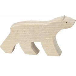 Ours blanc Pompon - Vilac