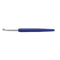 Aiguille à crochet ergonomique bleu - 4,5 mm