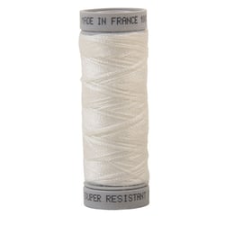 Fil super résistant polyester 50m - Blanc grege C400