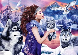 Puzzle 1000 pièces - La Reine Loup - Bluebird Puzzle