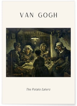 Affiche Van Gogh - The Potato Eaters | A3 : 29,7x42cm