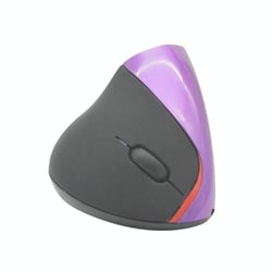 Souris Sans Fil Ergonomique 5 Boutons Avec Recharge Verticale Pour Confort Poignet Violet YONIS