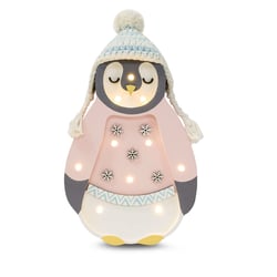 Lampe Veilleuse Pingouin rose - Little Lights