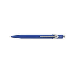 Stylo à bille - Bleu - Métal - Pointe moyenne - Caran d'Ache - 849