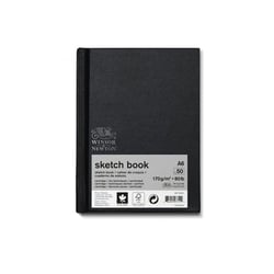 Cahier de croquis relié papier esquisse 170g/m2 50 pages A6 - Winsor&Newton