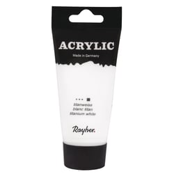 Acrylic, blanc titan, Peint.acrylique d'artistes, tube - 75ml