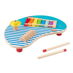 Table musicale en bois 3 en 1 - instruments de musique - Fisher-Price