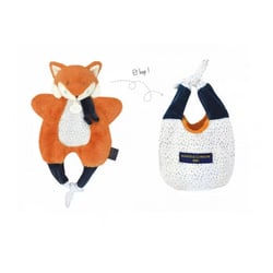 DC3828 – Doudou amusette – Renard - Doudou et Compagnie - Orange