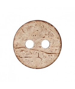 Carte de 1 bouton Coco 40mm Beige - Prym Marron