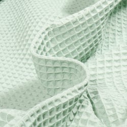 Tissu Nid d'abeille Vert clair